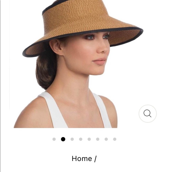 Eric Javits lil sq visor sold - Picture 2 of 9